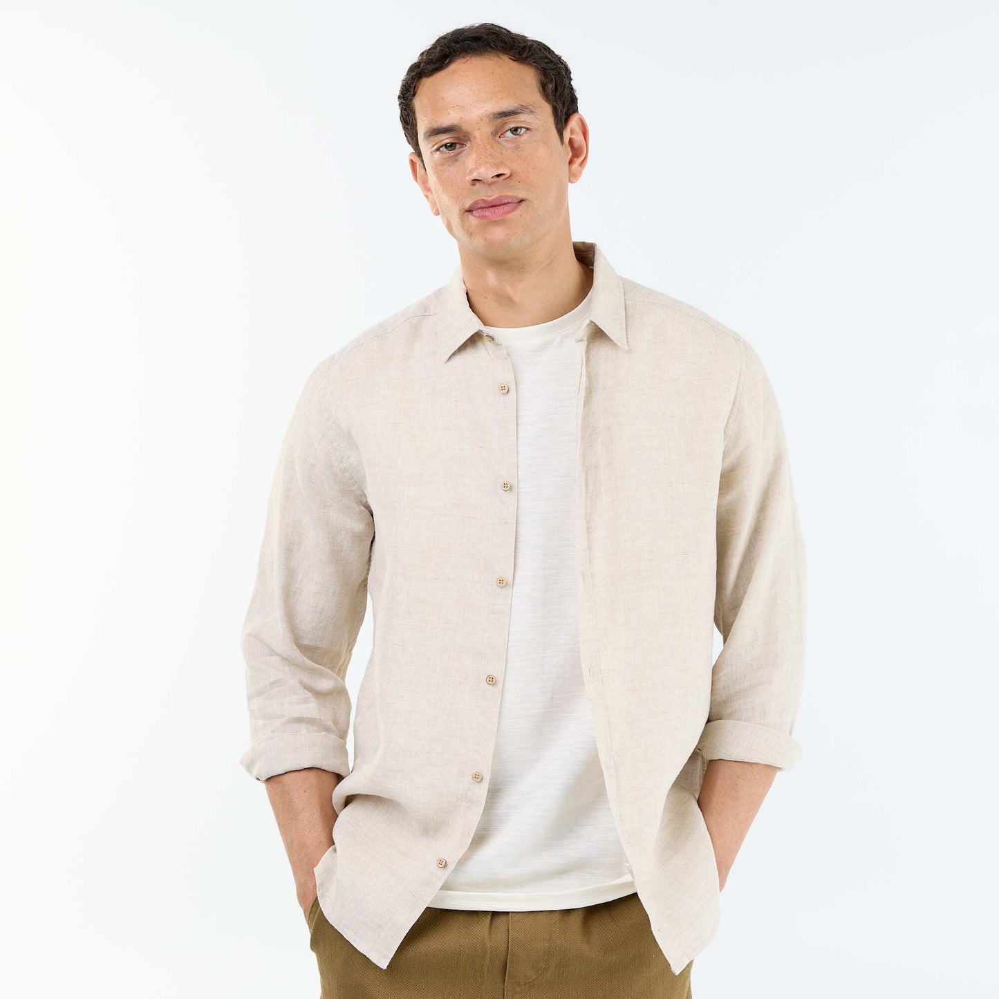 Linen Shirt BEIGE