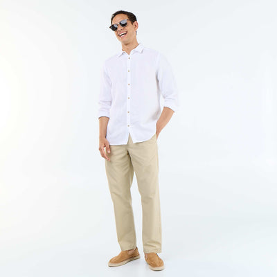 Poplin City Trousers BEIGE