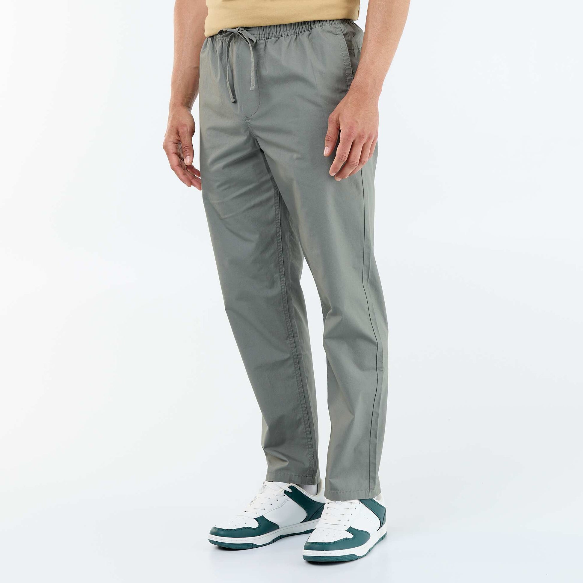 Poplin City Trousers GREEN