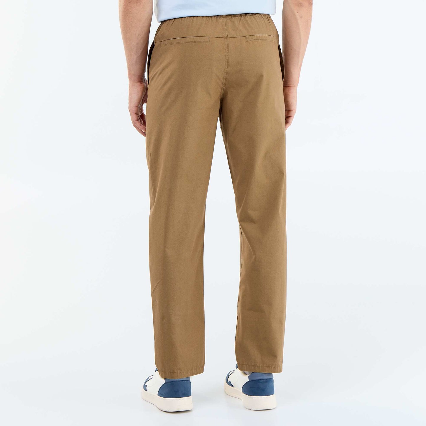 Poplin City Trousers BROWN
