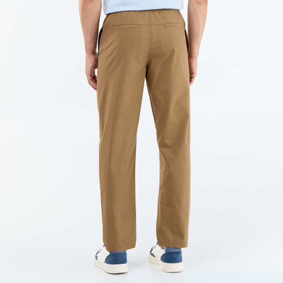 Poplin City Trousers BROWN