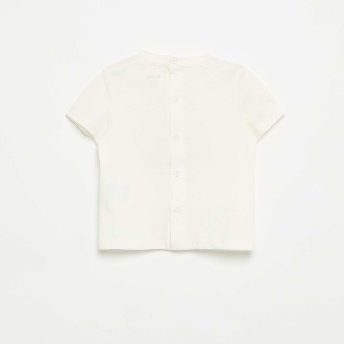 Short-sleeved T-shirt with print WHITE