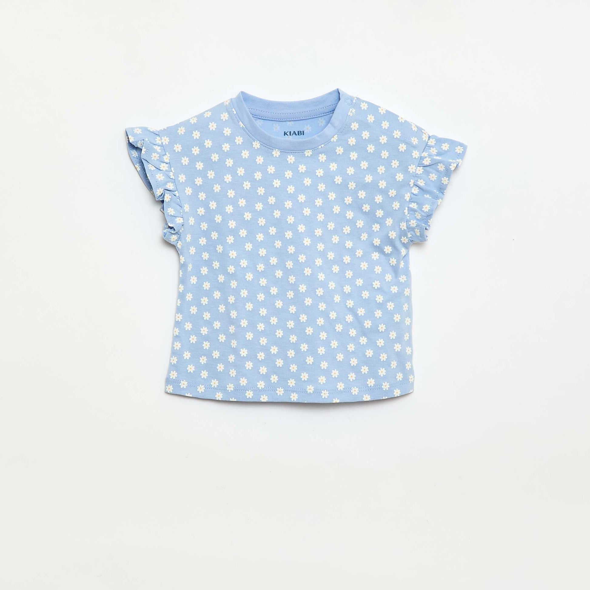 2-Pack Short-Sleeve Cotton Jersey T-Shirts BLUE