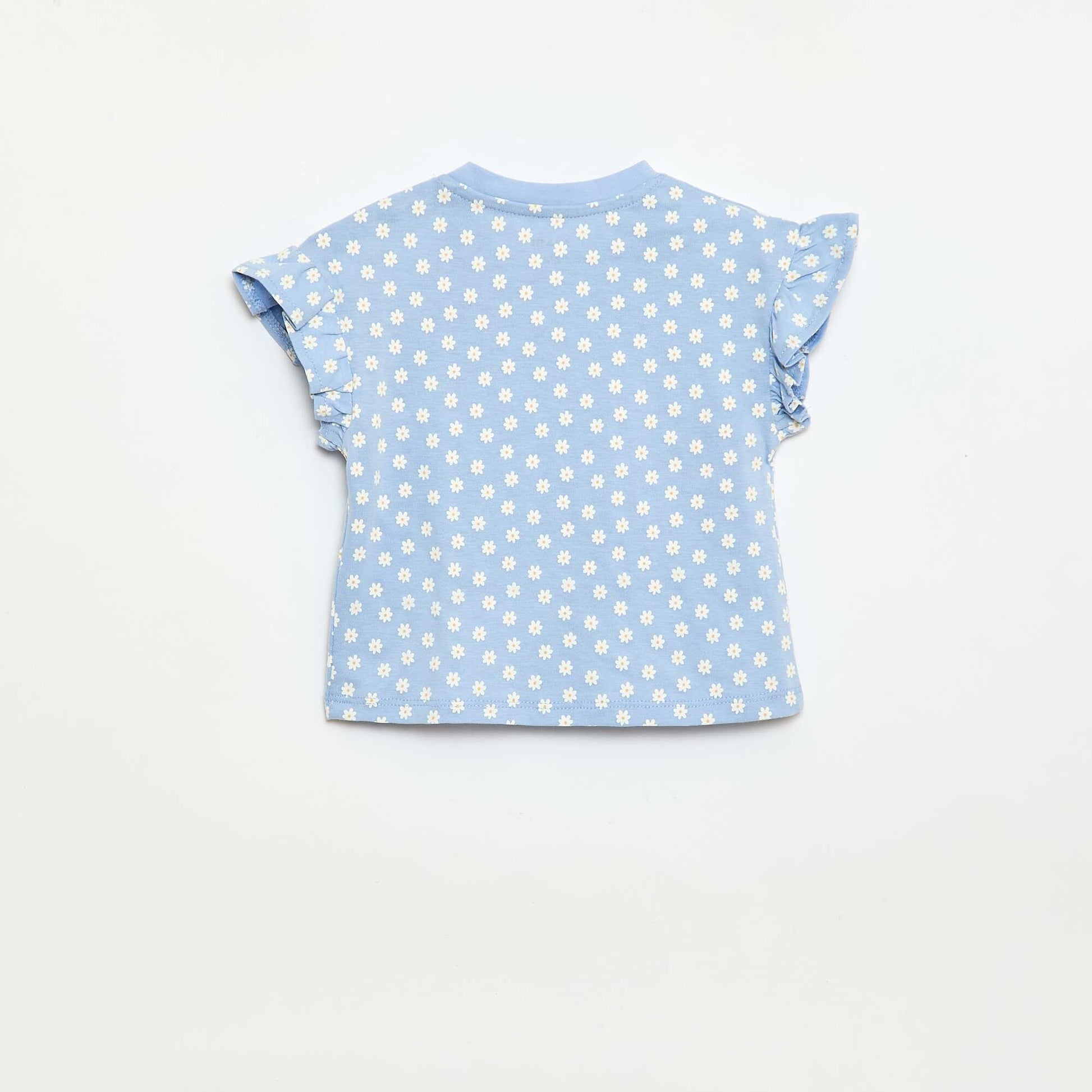2-Pack Short-Sleeve Cotton Jersey T-Shirts BLUE
