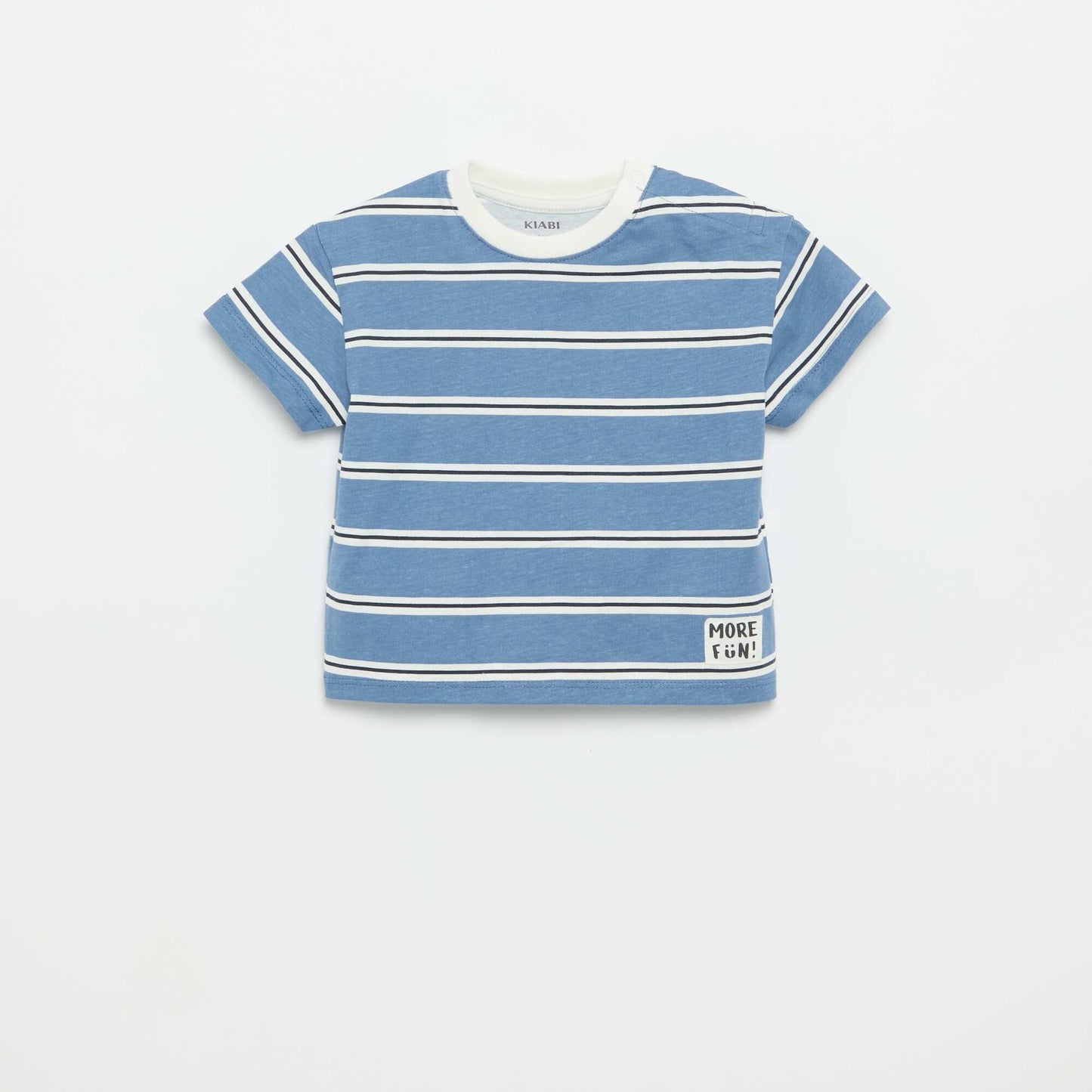 2-Pack Cotton Jersey Short-Sleeved T-shirts BLUE