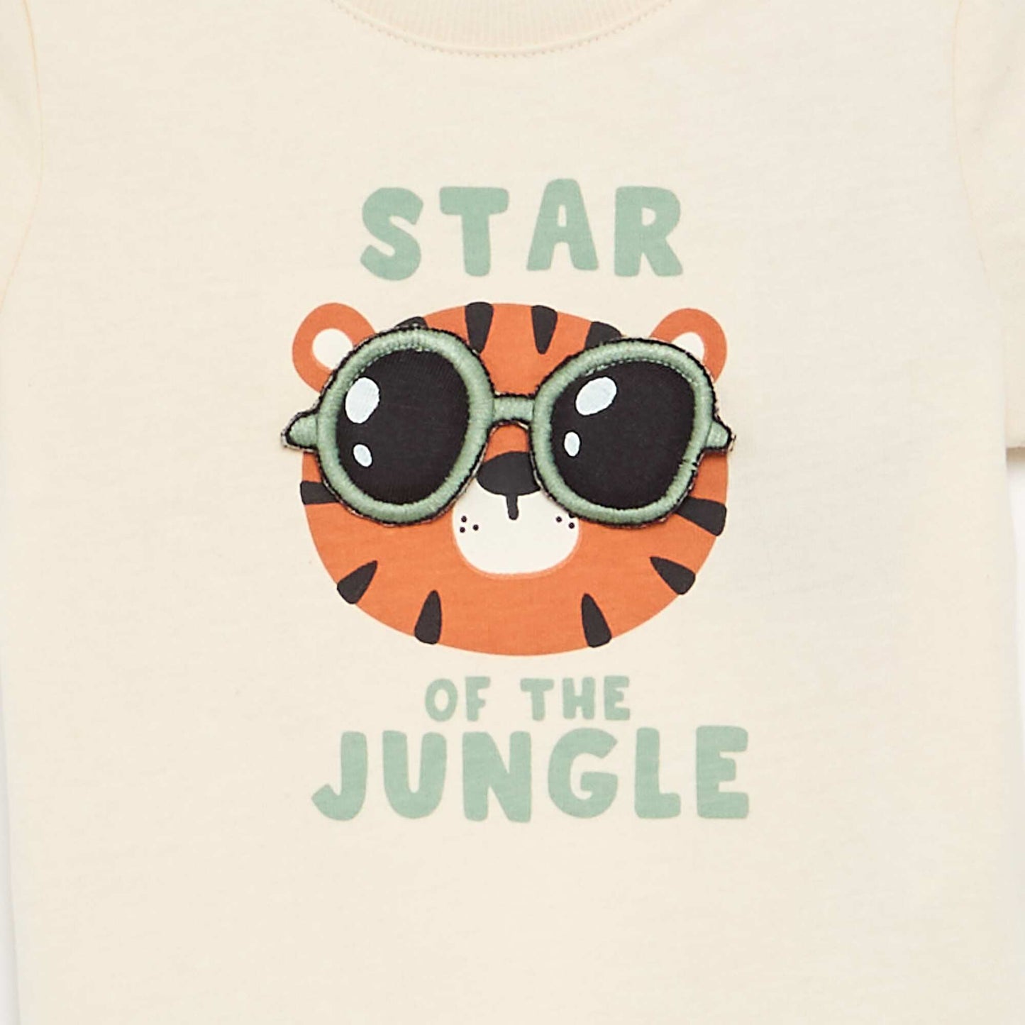 T-shirt with animated print WHITE