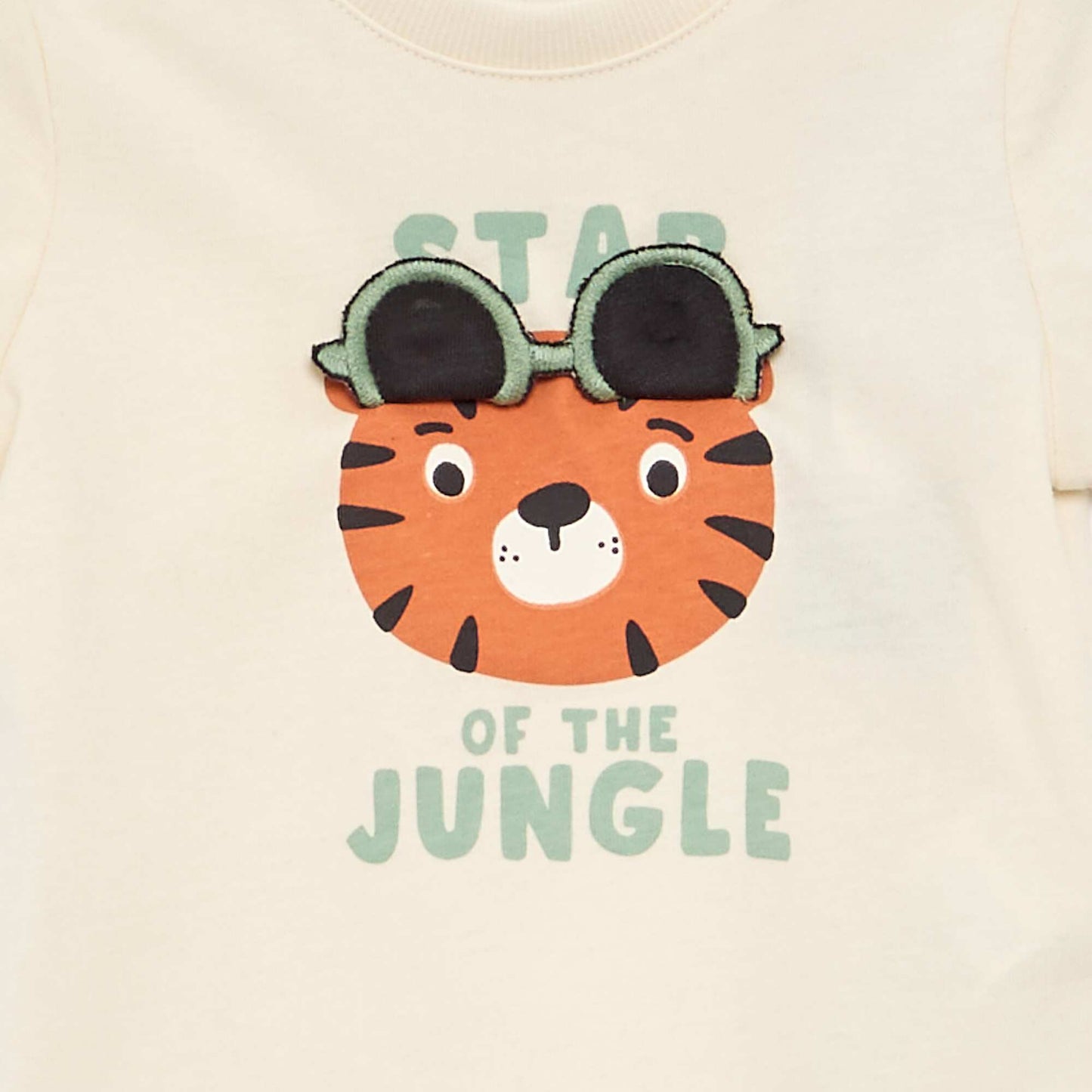 T-shirt with animated print WHITE