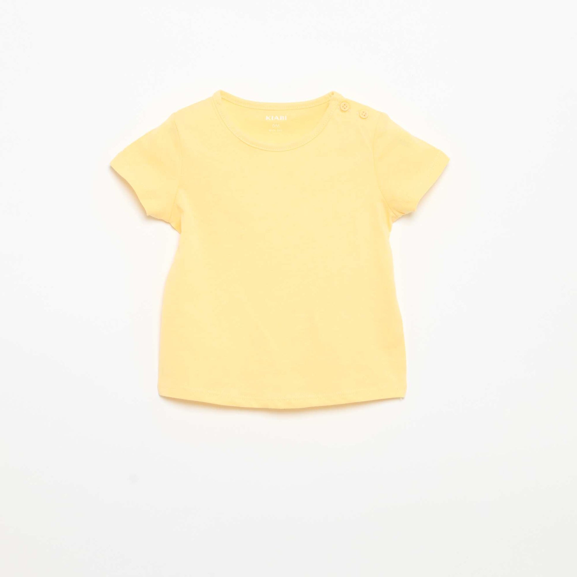 Pack of 4 Plain T-shirts WHITE
