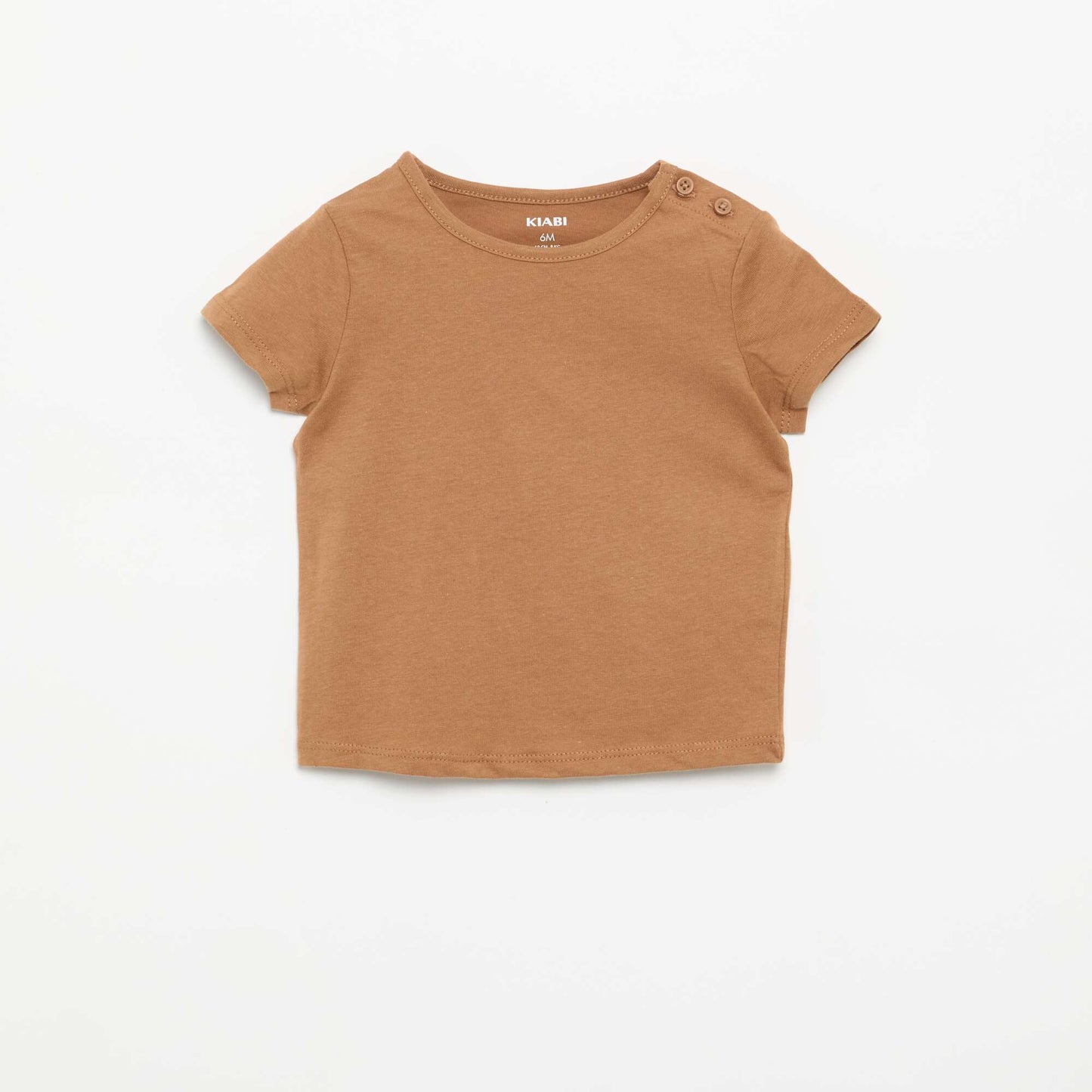 Pack of 4 Plain T-shirts ORANGE