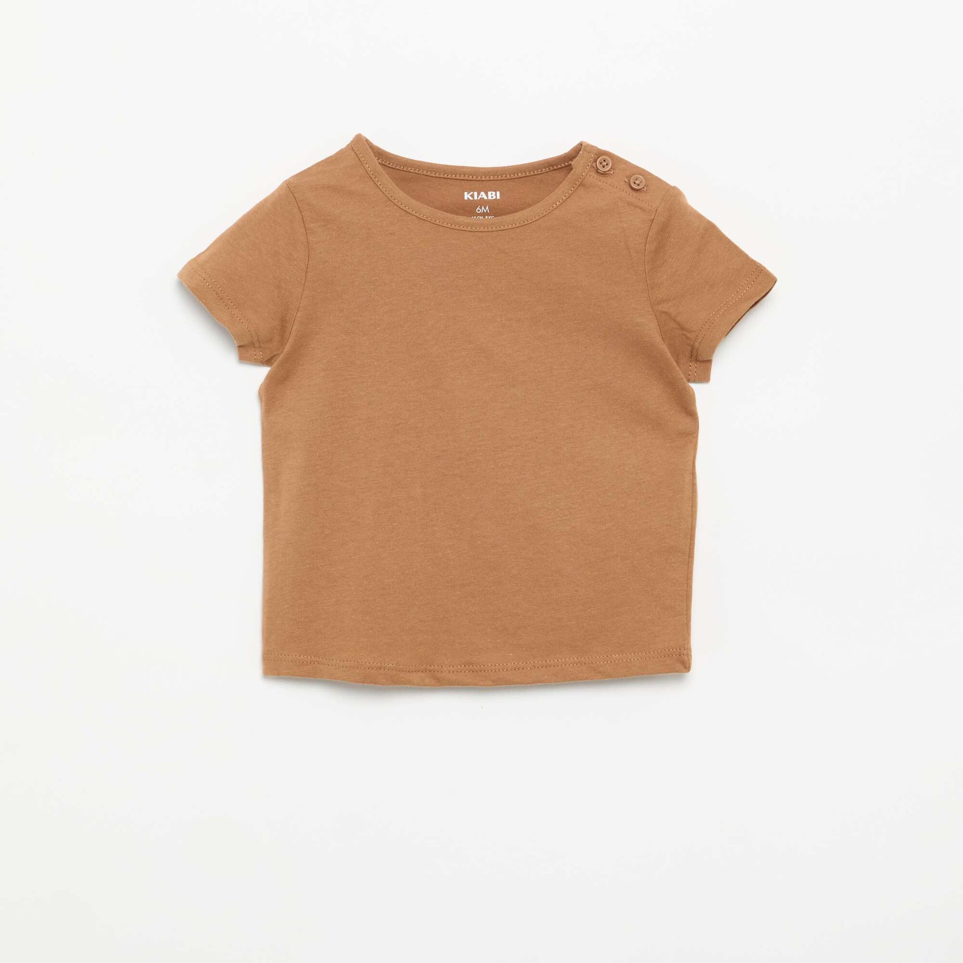 Pack of 4 Plain T-shirts ORANGE