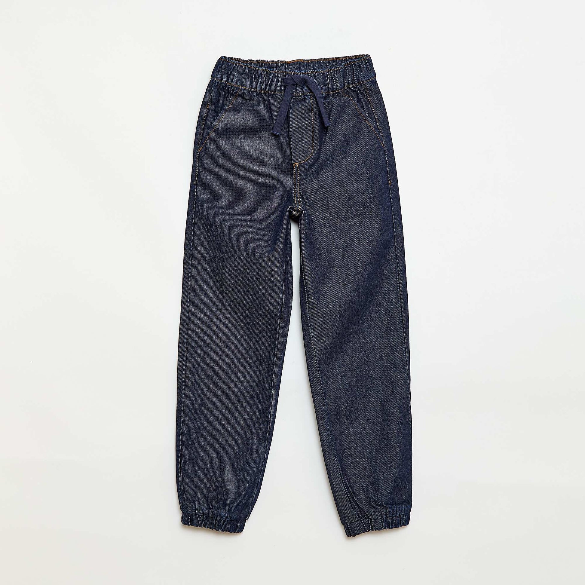 Denim Jogger Trousers BLUE