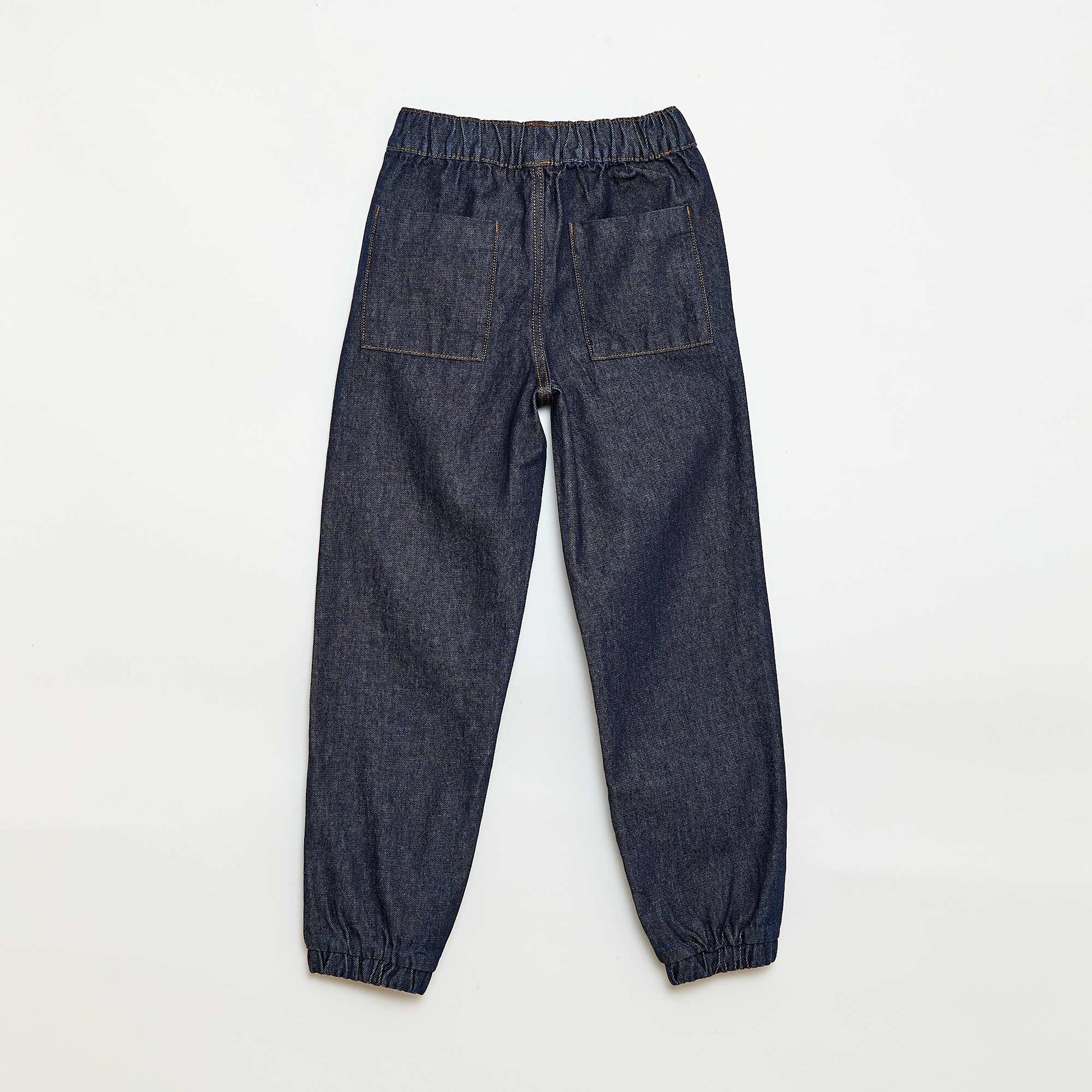 Denim Jogger Trousers BLUE