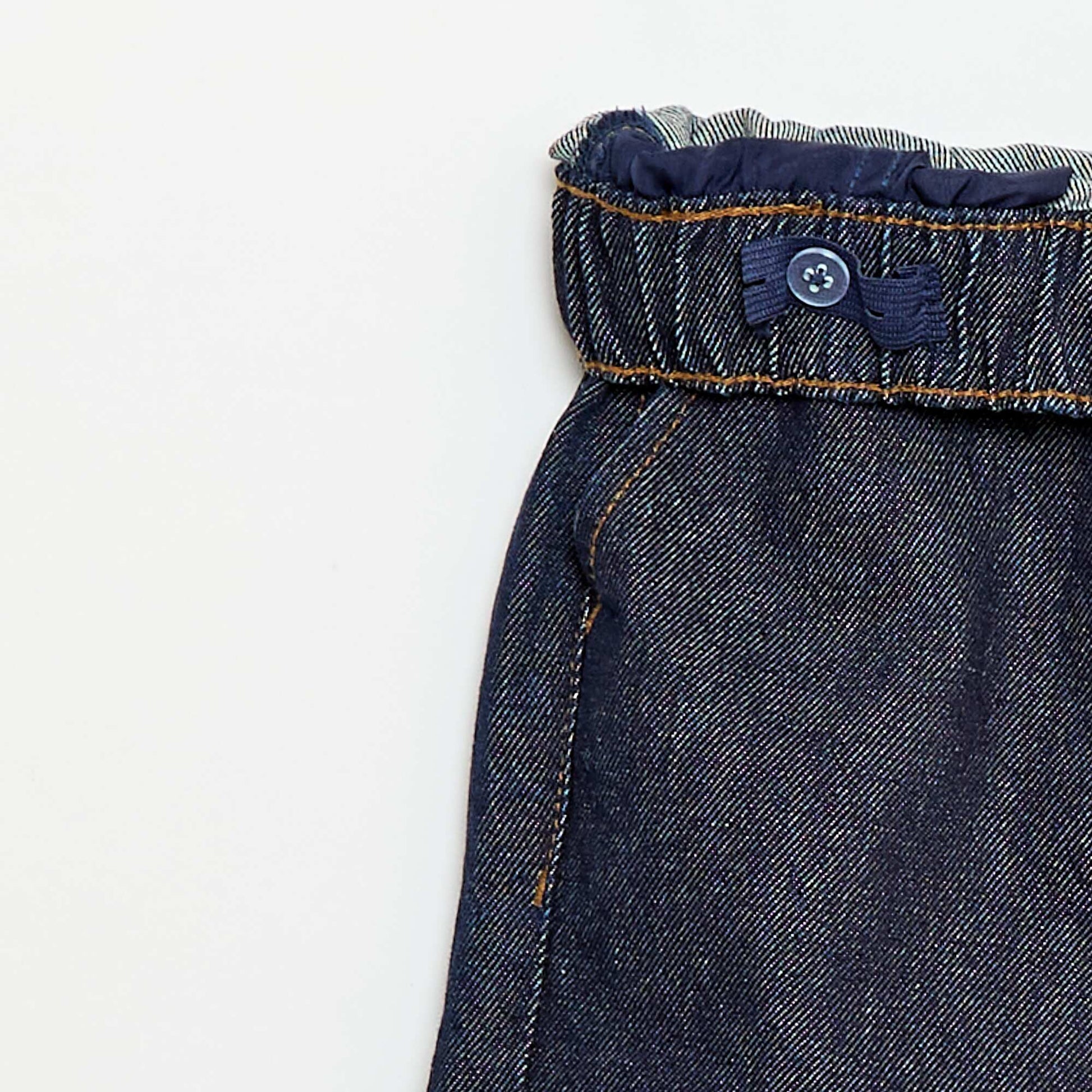 Denim Jogger Trousers BLUE