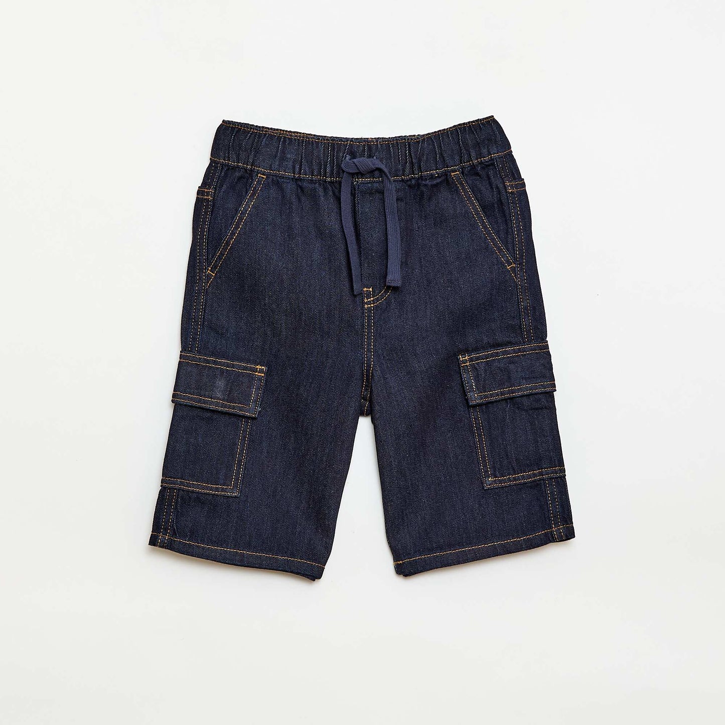 Denim Bermuda Shorts BLUE