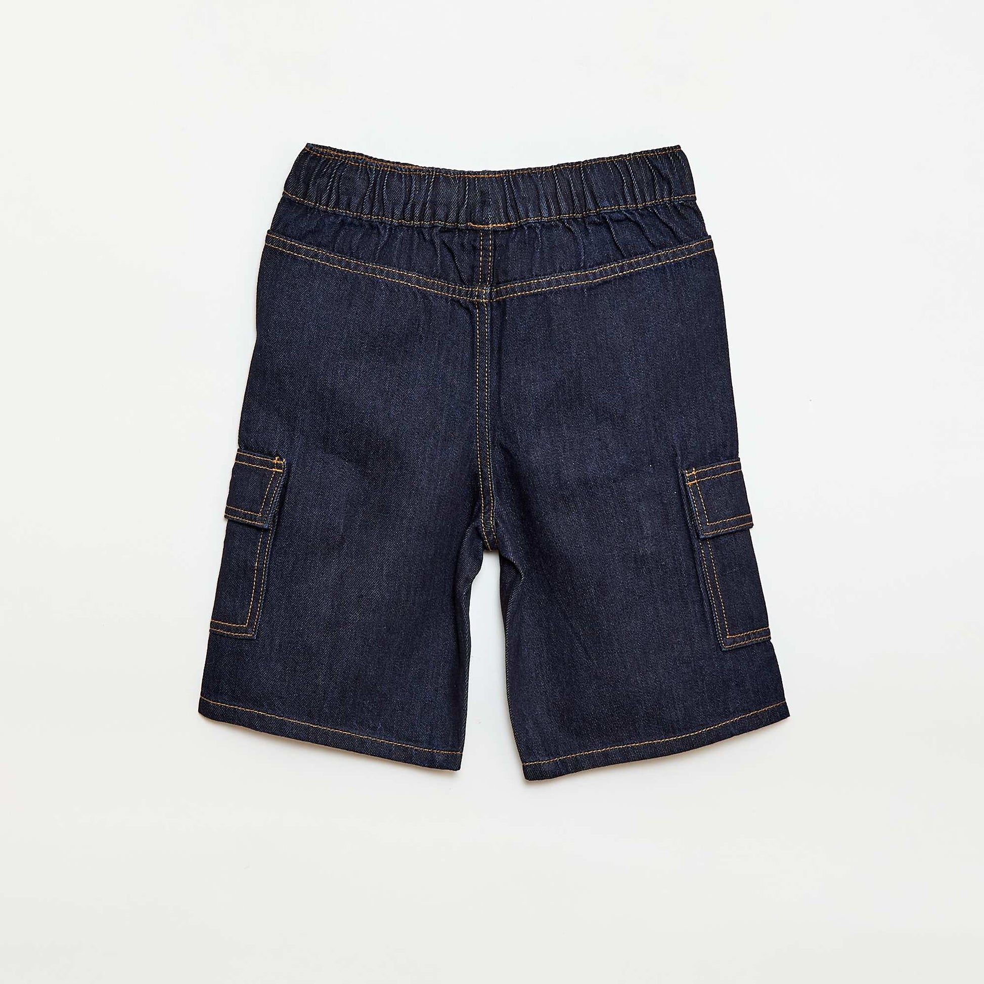 Denim Bermuda Shorts BLUE