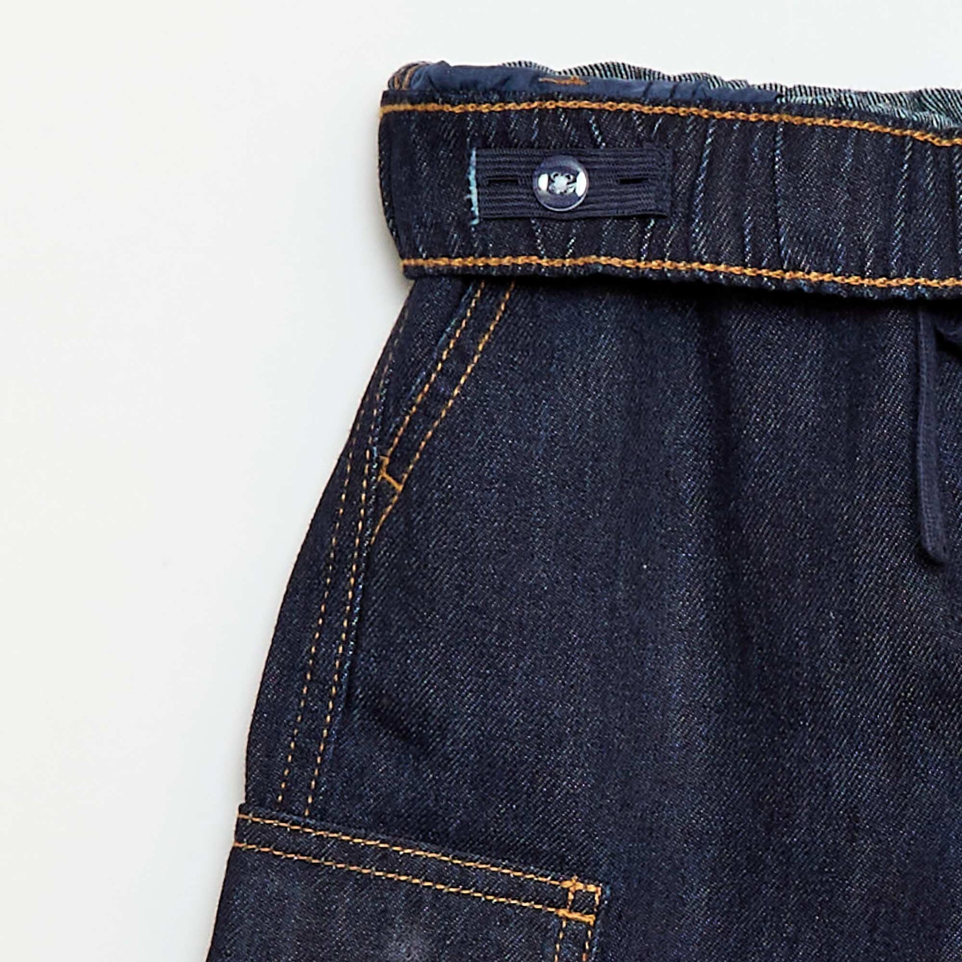 Denim Bermuda Shorts BLUE