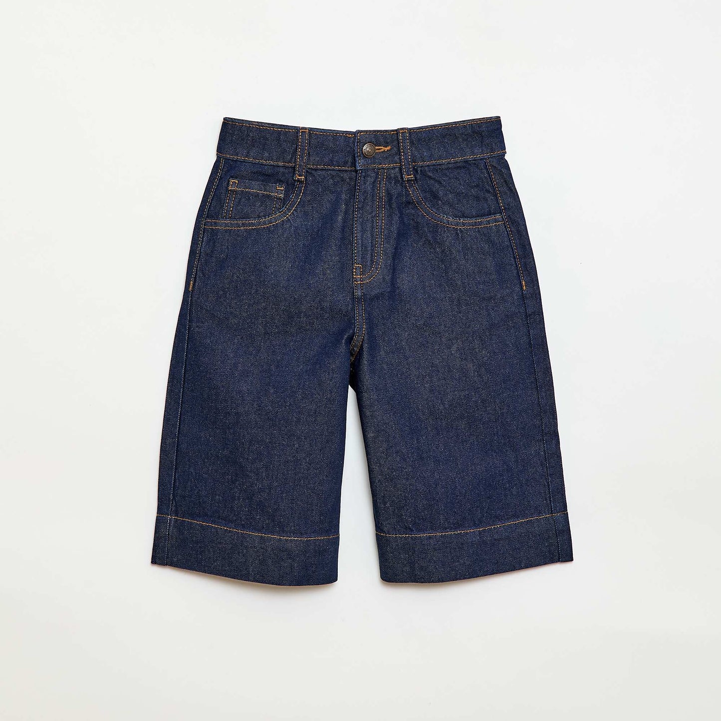 Denim Bermuda Shorts BLUE