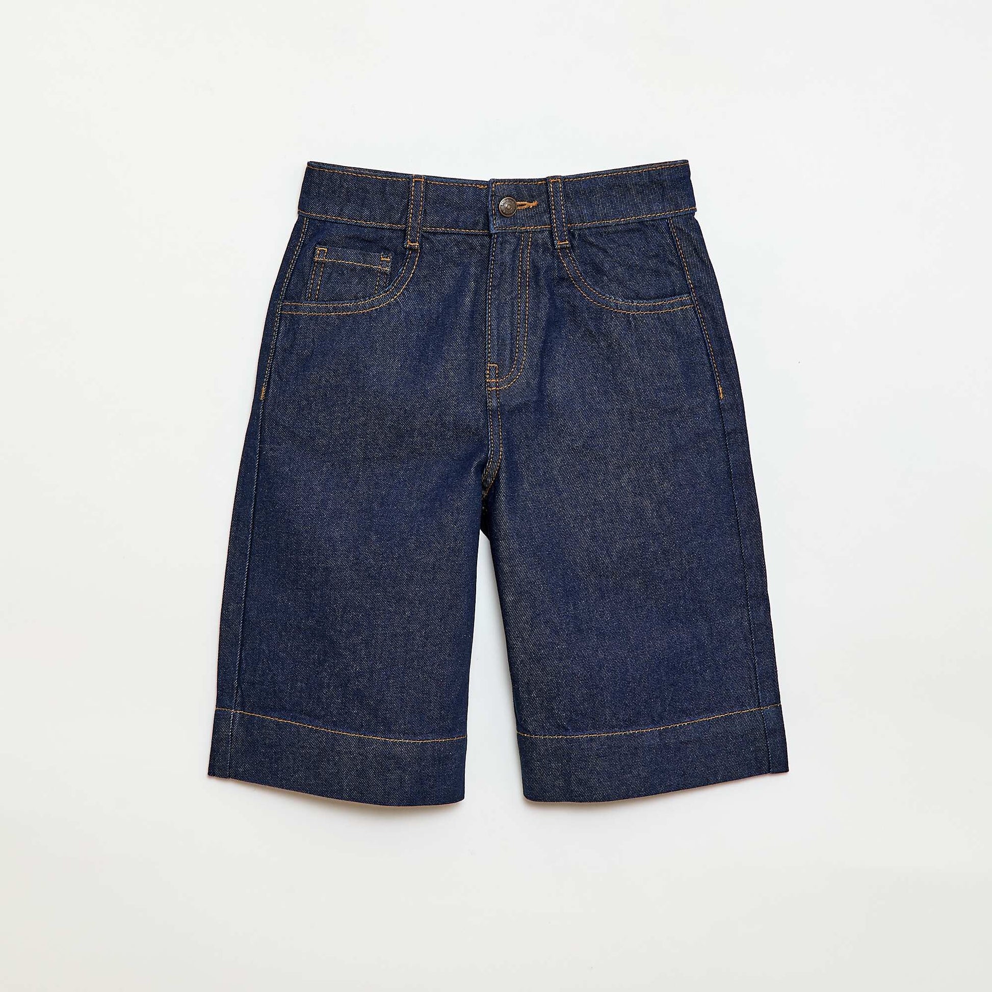 Denim Bermuda Shorts BLUE