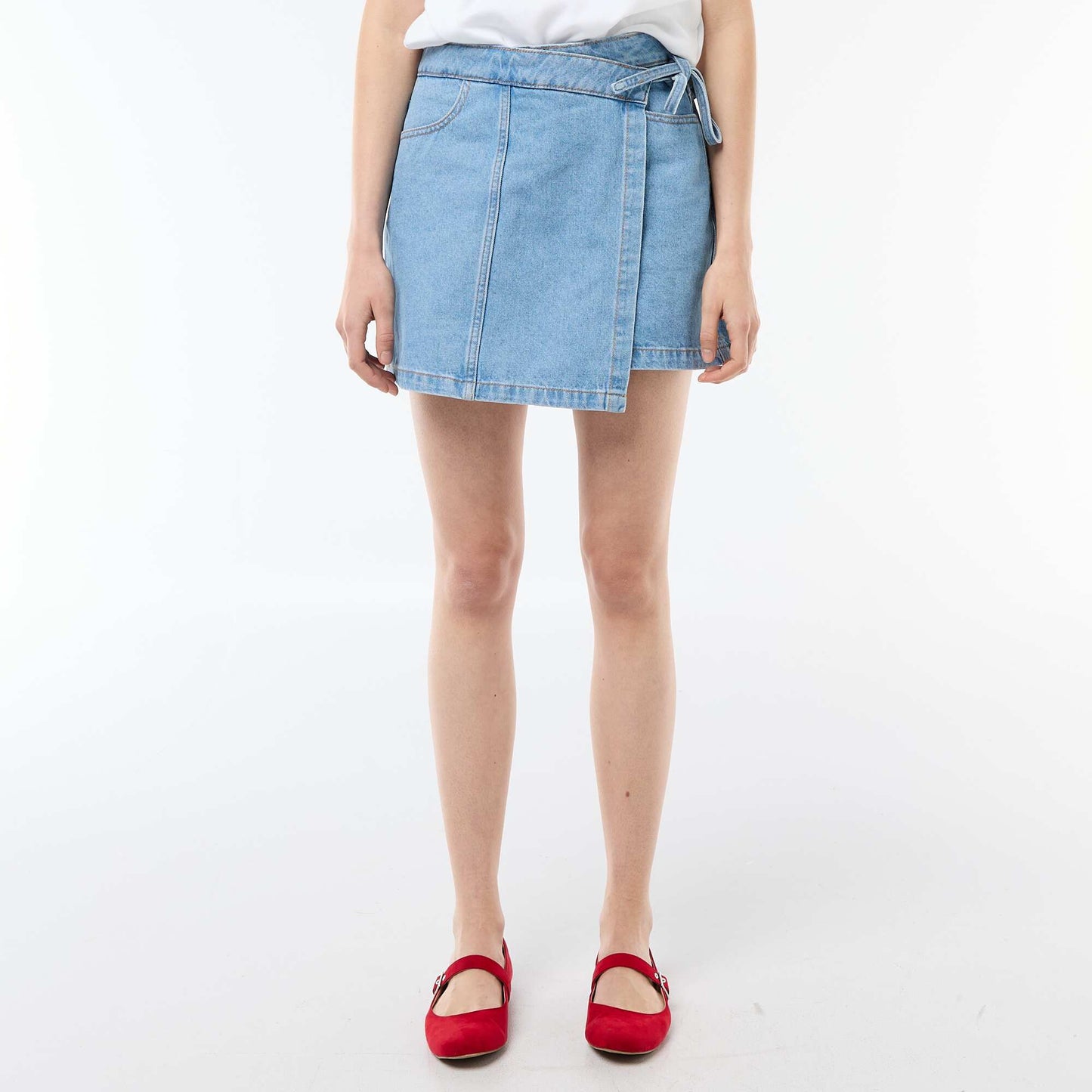 Denim Skort BLUE