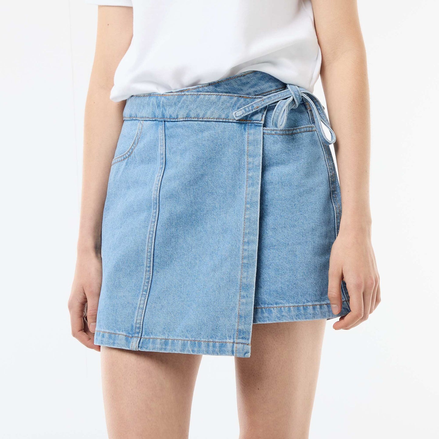 Denim Skort BLUE