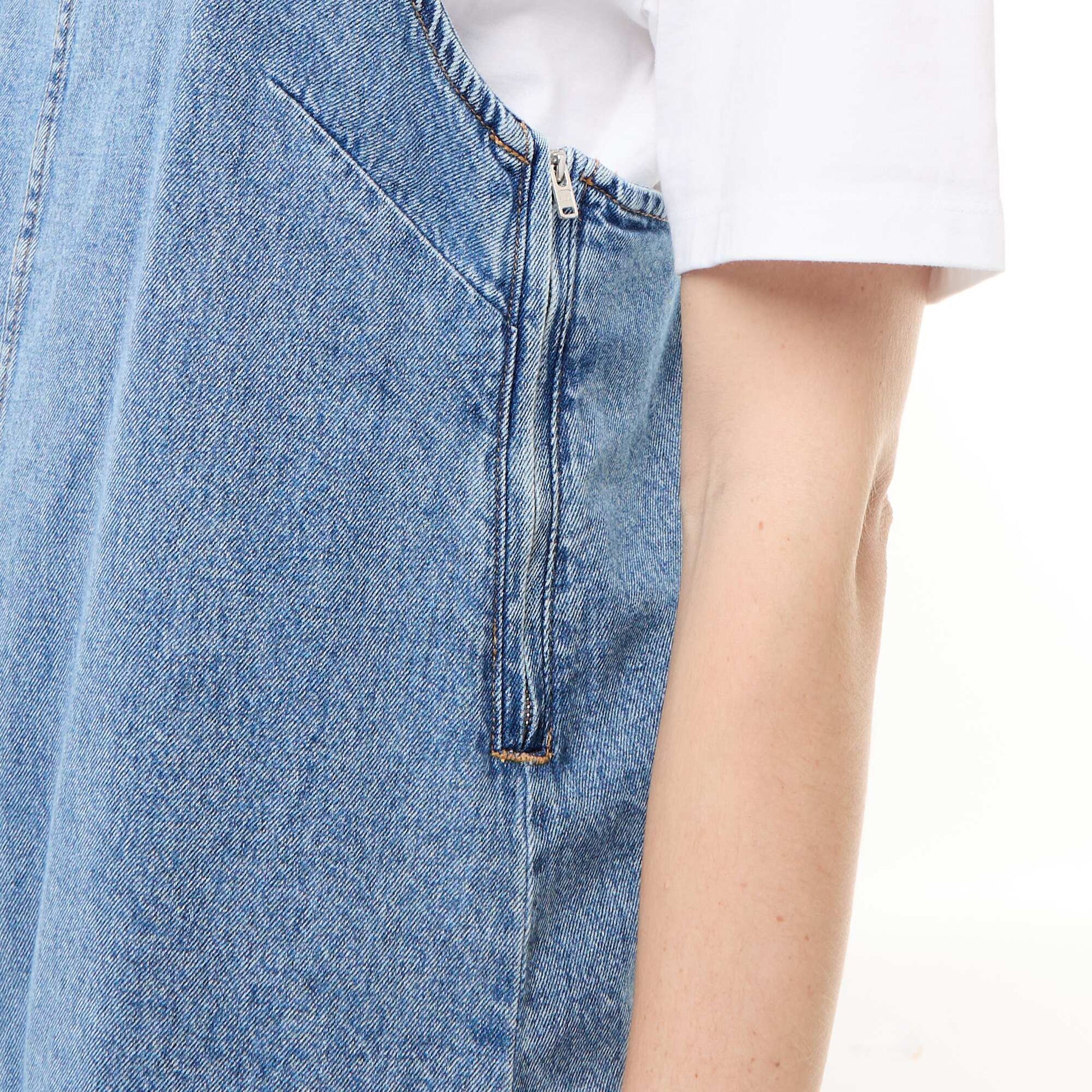 Dungaree Style Romper BLUE