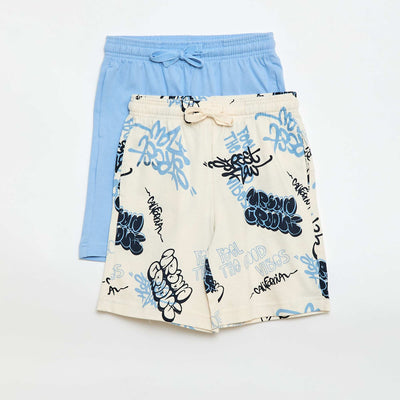 Lightweight Shorts Set - 2 Pieces BEIGE