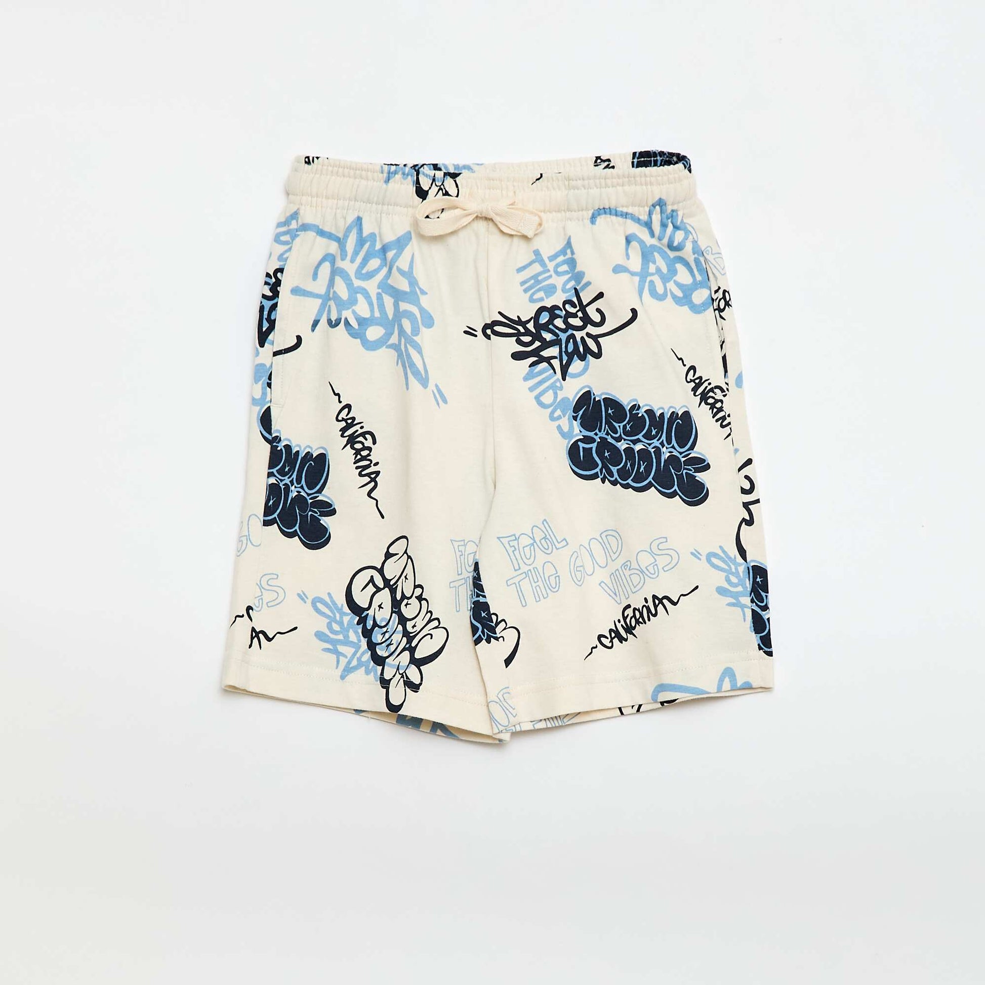 Lightweight Shorts Set - 2 Pieces BEIGE