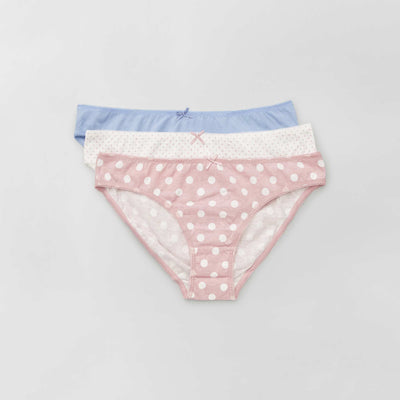 Pack of 3 briefs PURPLE