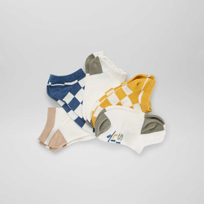 Invisible socks - Pack of 5 BROWN
