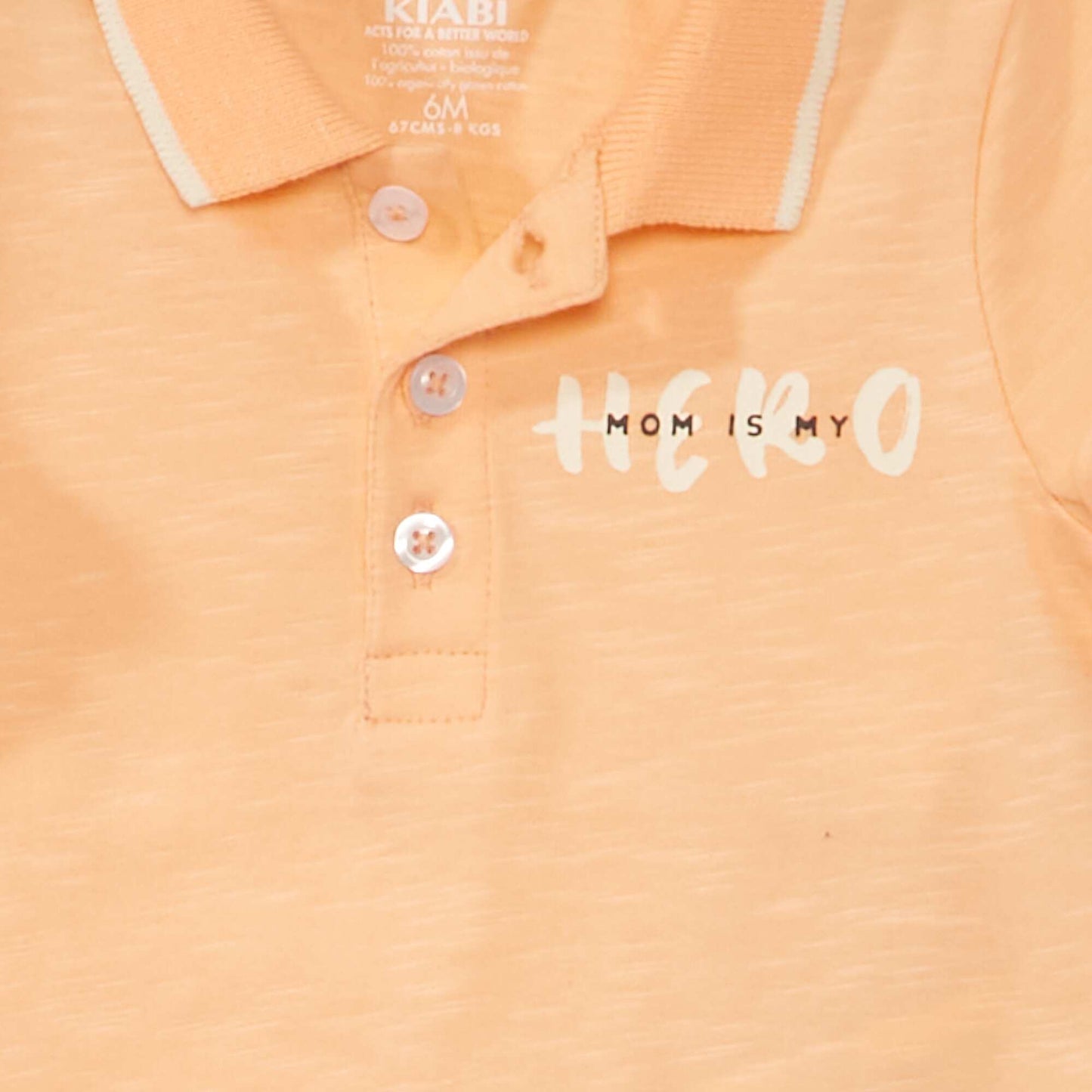 Jersey polo shirt ORANGE