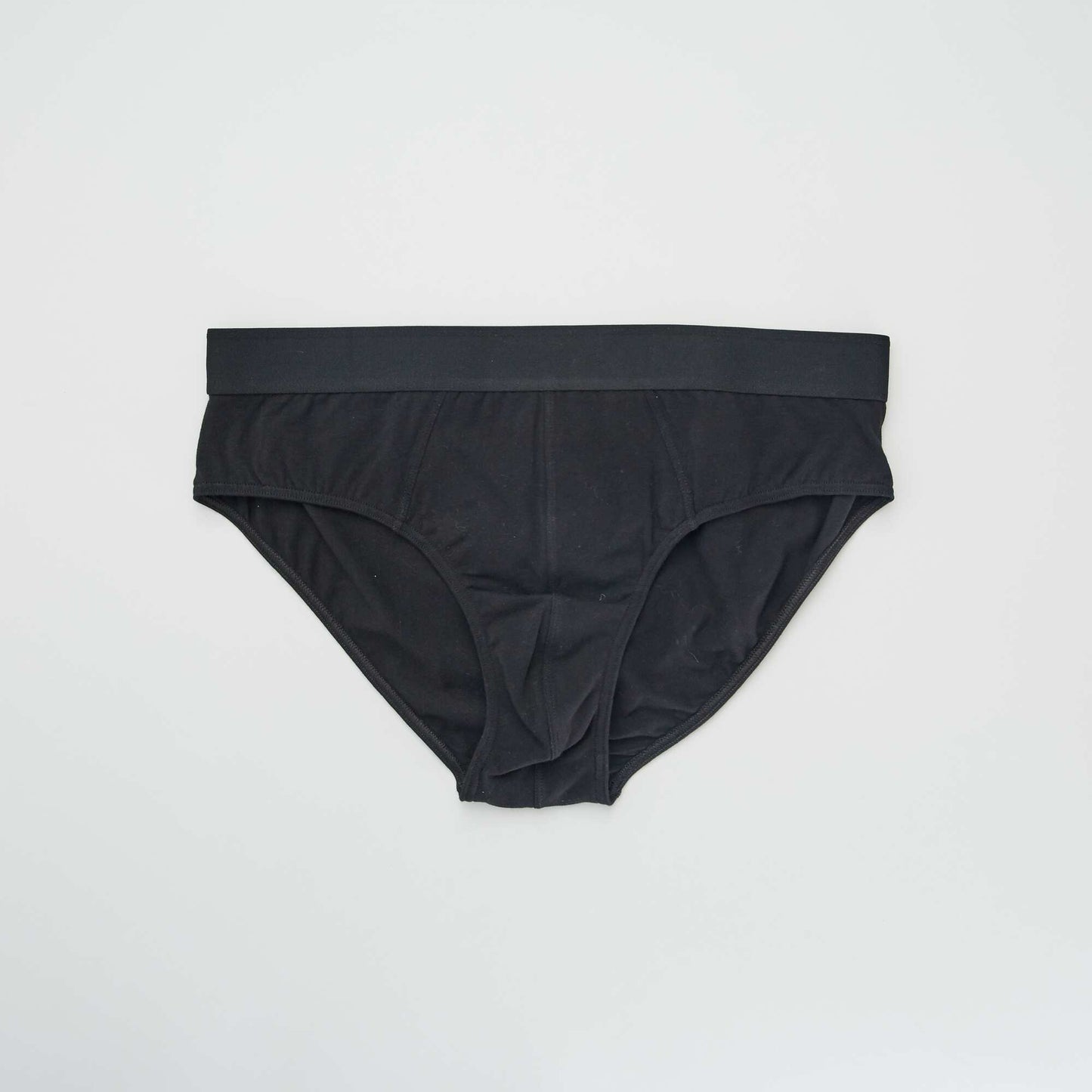 Pack of 3 plain briefs LOT BLACK