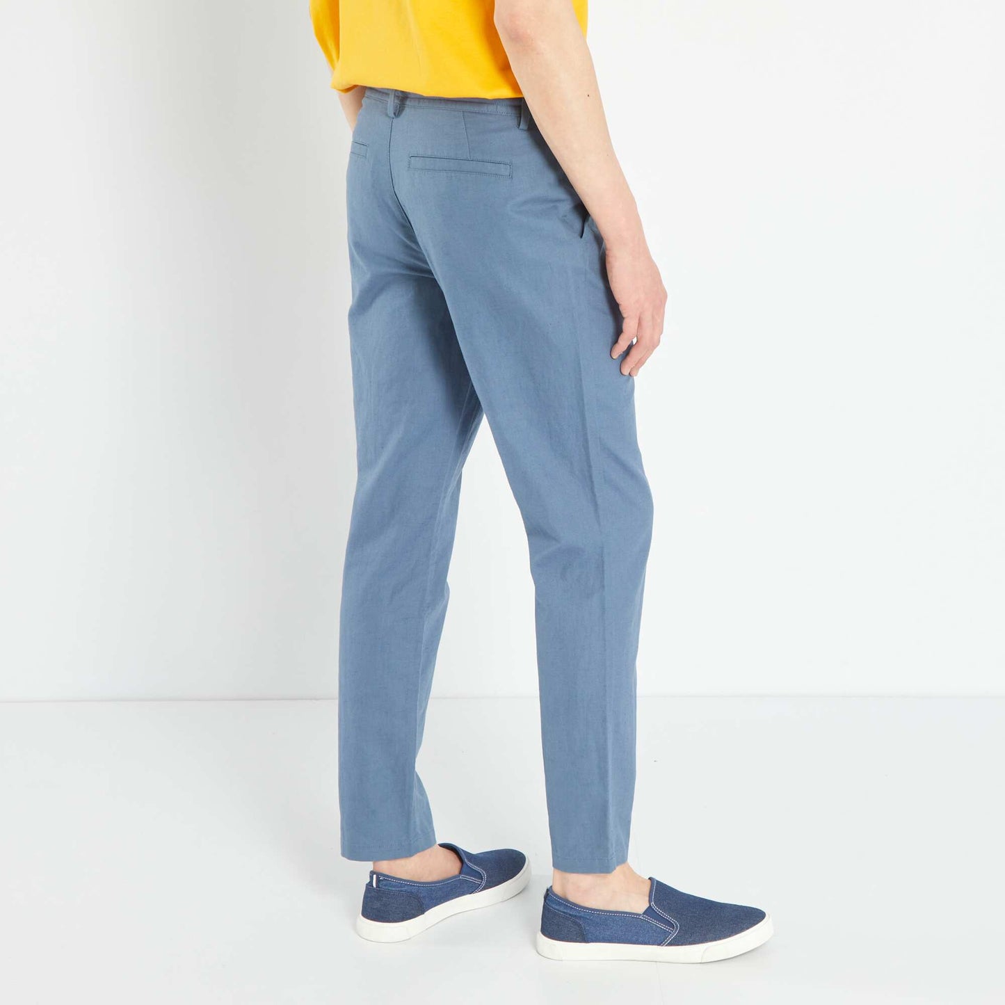 Slim-fit chinos BERIN BLUE