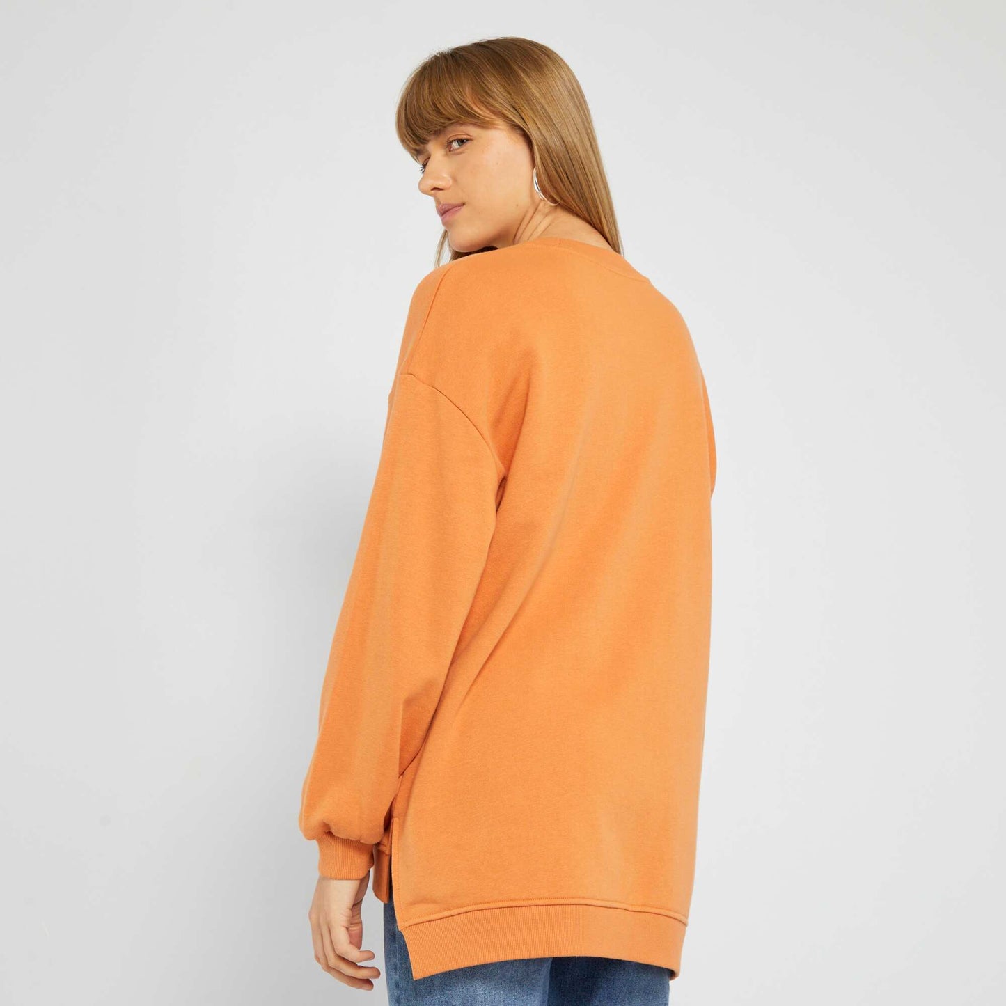 Long sweatshirt ME_CARAMEL