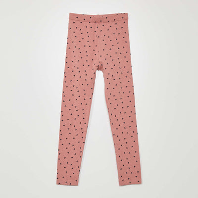Long patterned leggings PINK
