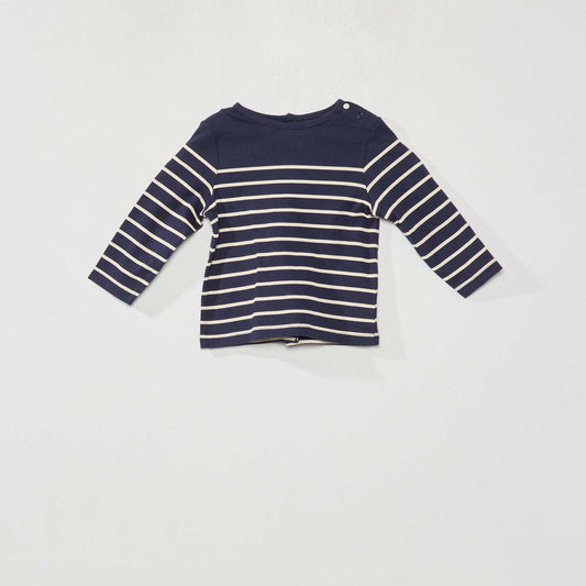 Striped T-shirt BLUE