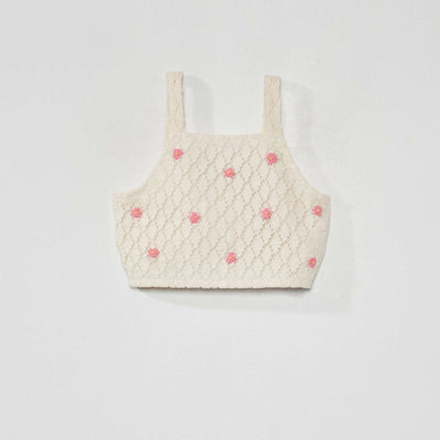 Crochet top WHITE
