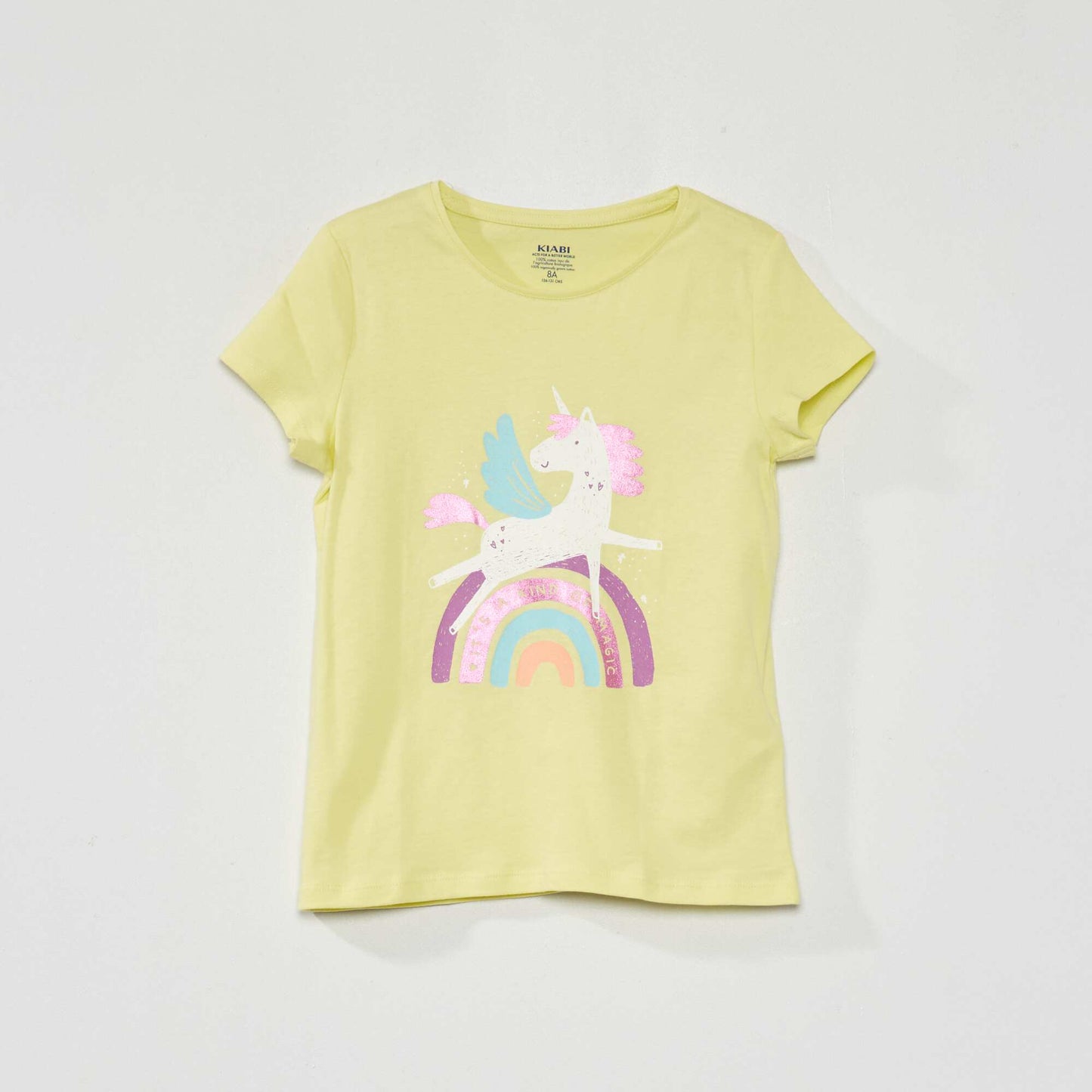 Short-sleeved T-shirt YELLOW