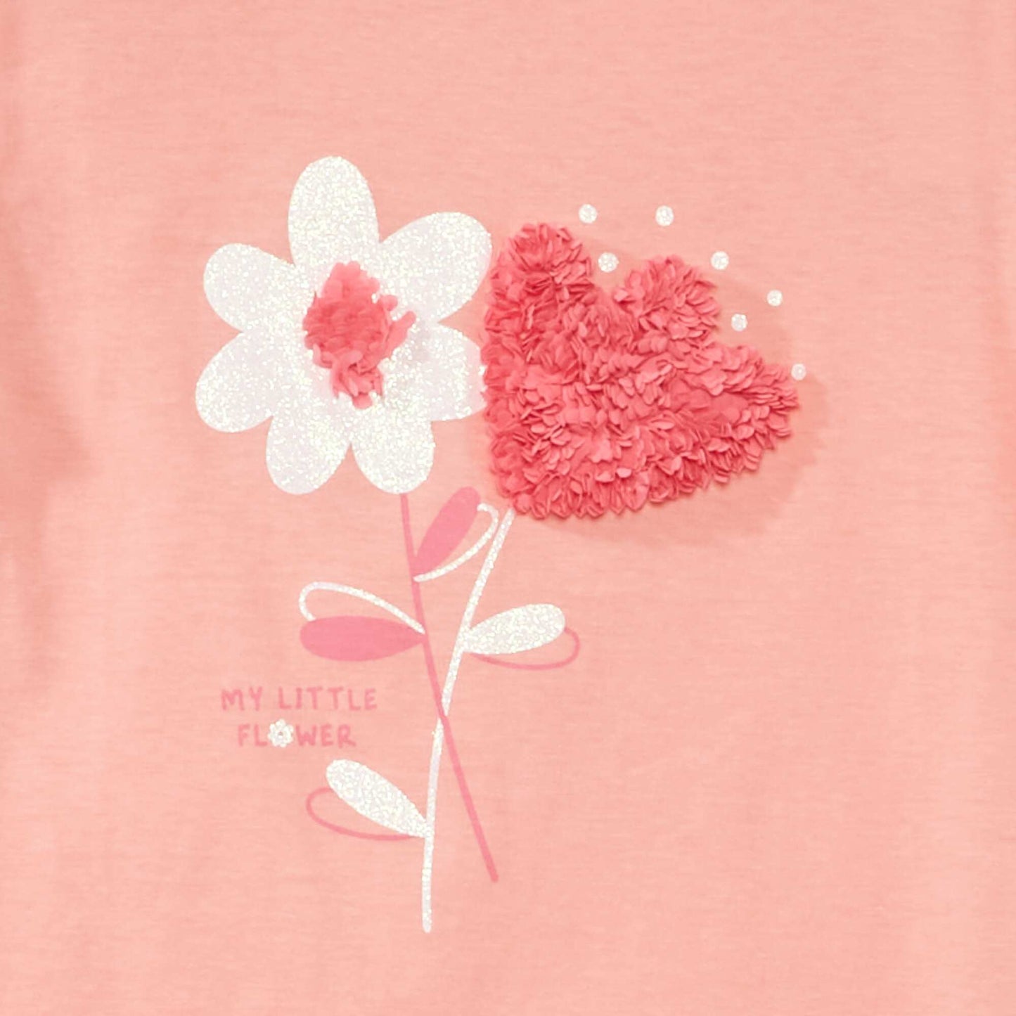 Jersey T-shirt with fun design PINK