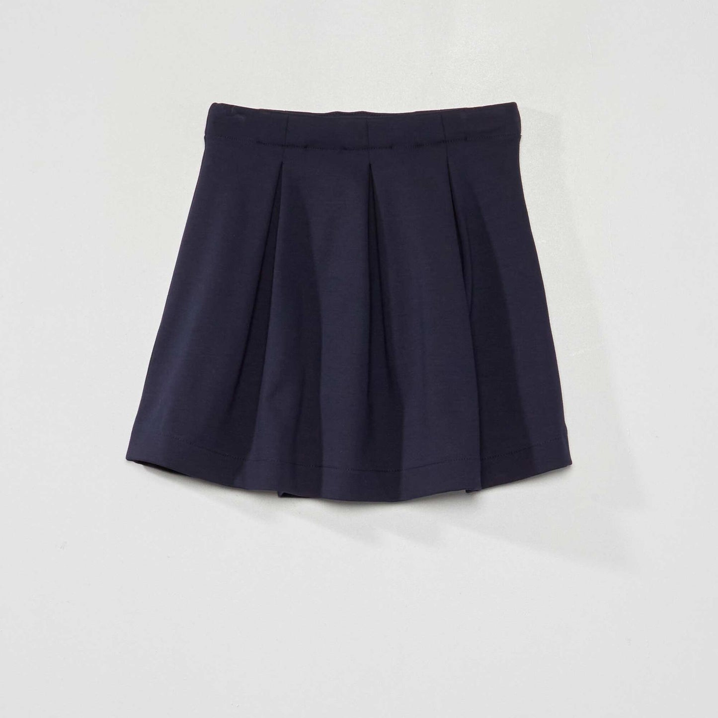 Short flared skirt blue