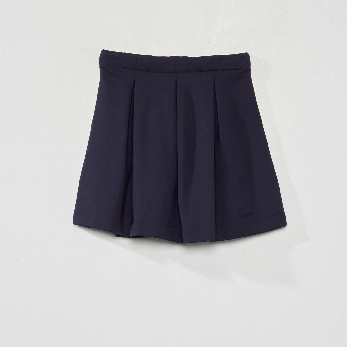 Short flared skirt blue