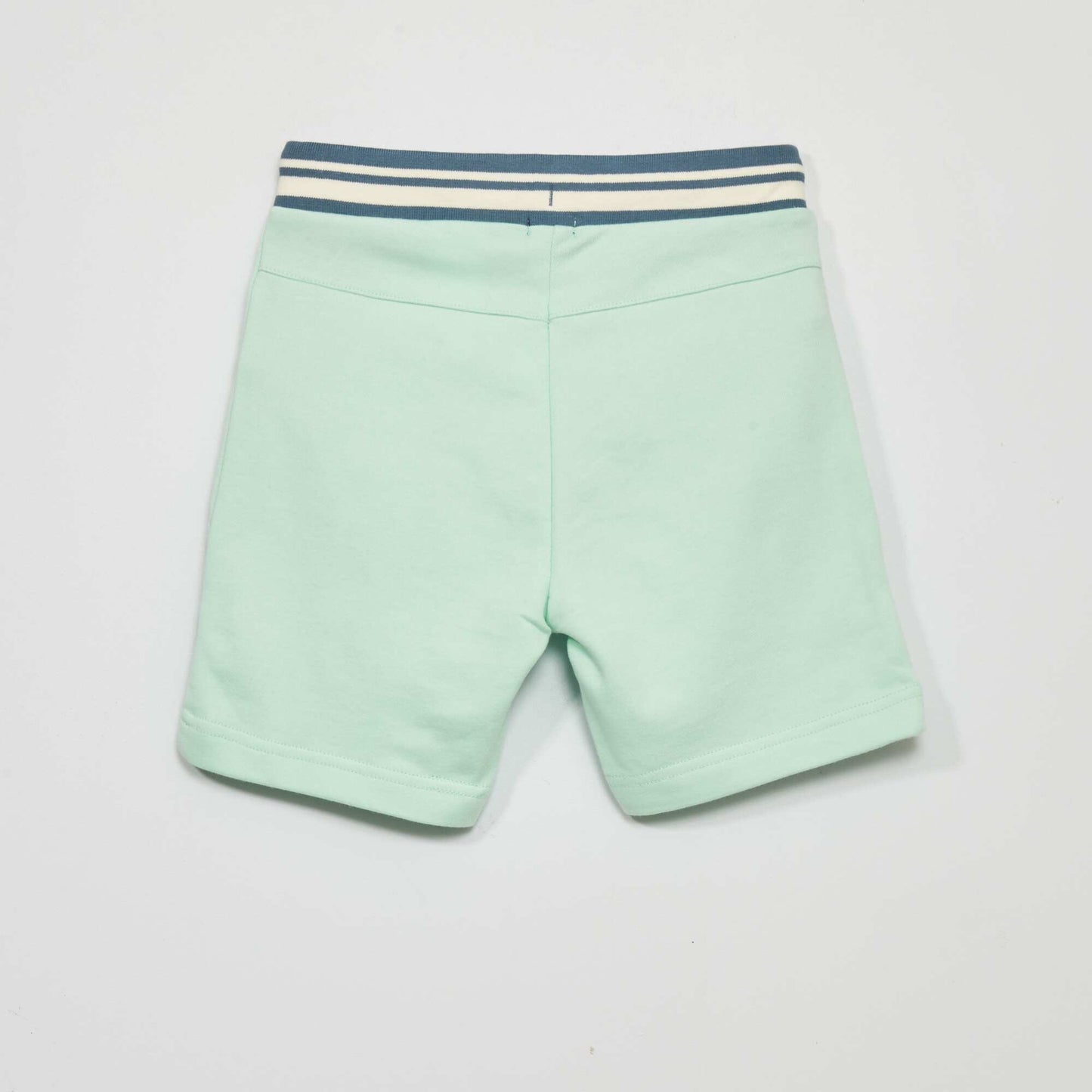 Sweatshirt fabric shorts green