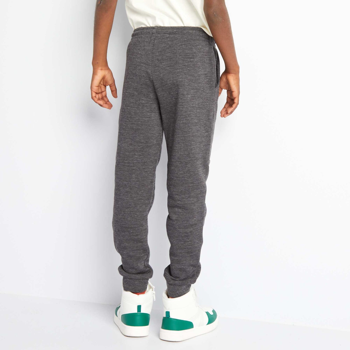 Sweatshirt fabric joggers GREY