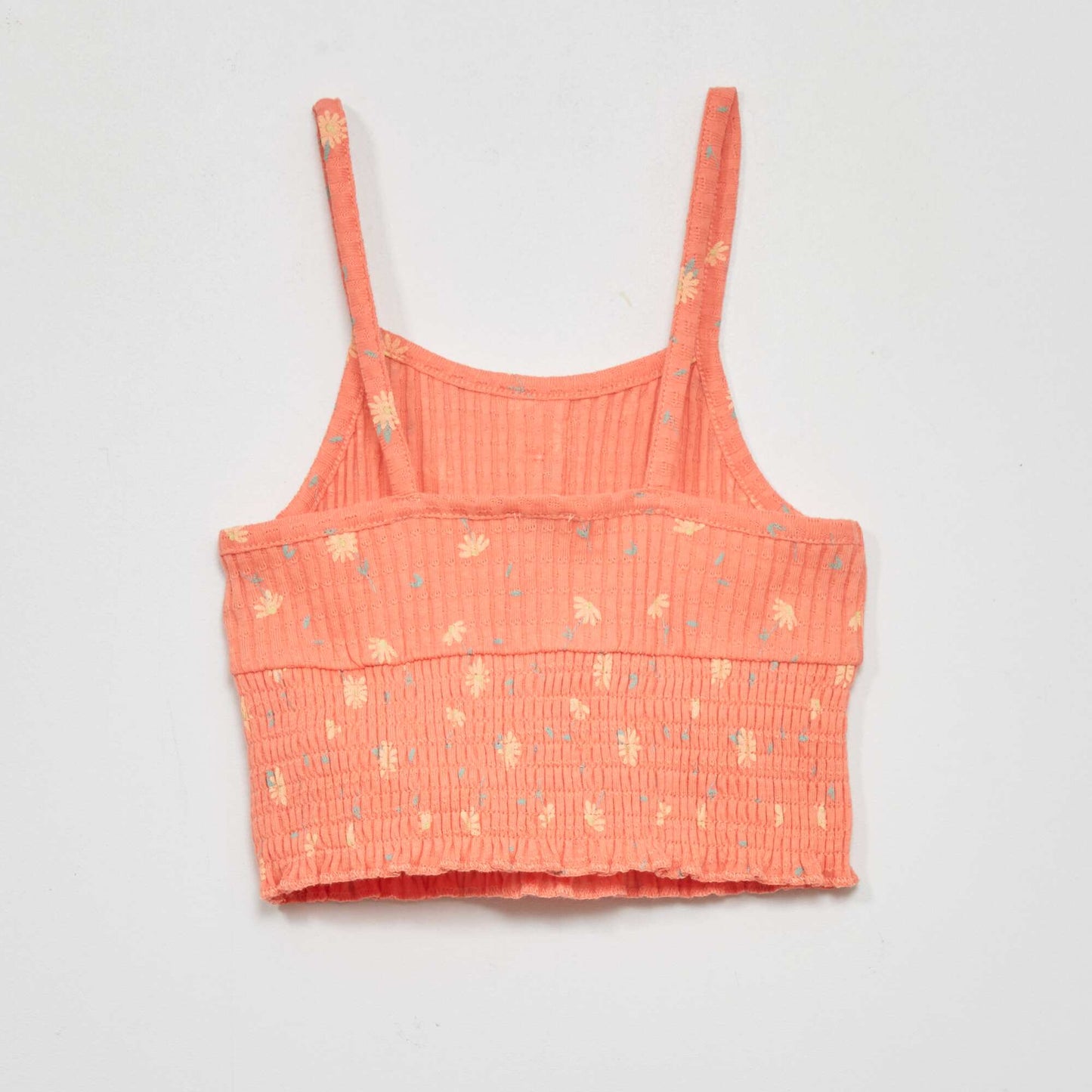 Vest top with spaghetti straps CORAL_MARG