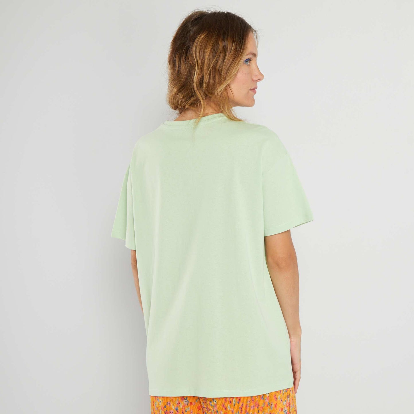 Oversized printed T-shirt GREENBEACH