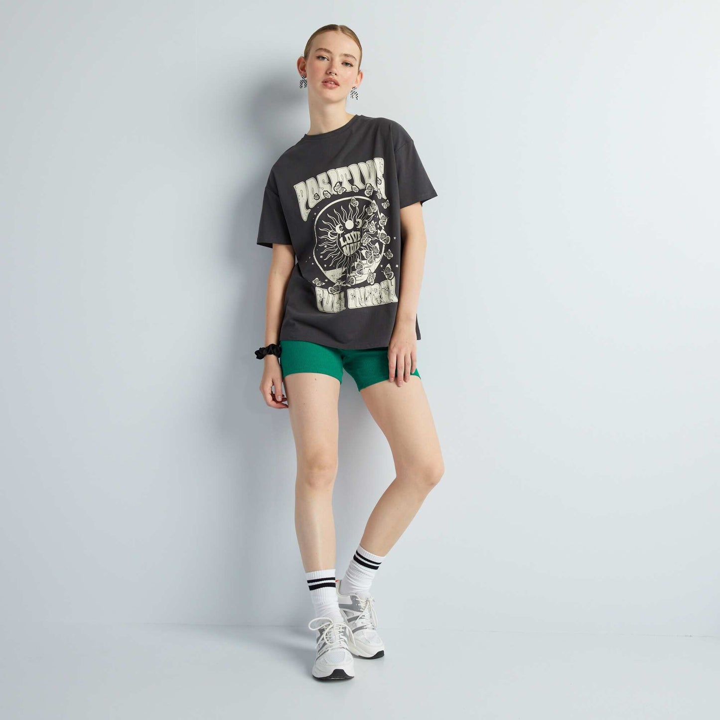 Oversized printed T-shirt DARKPOSITI