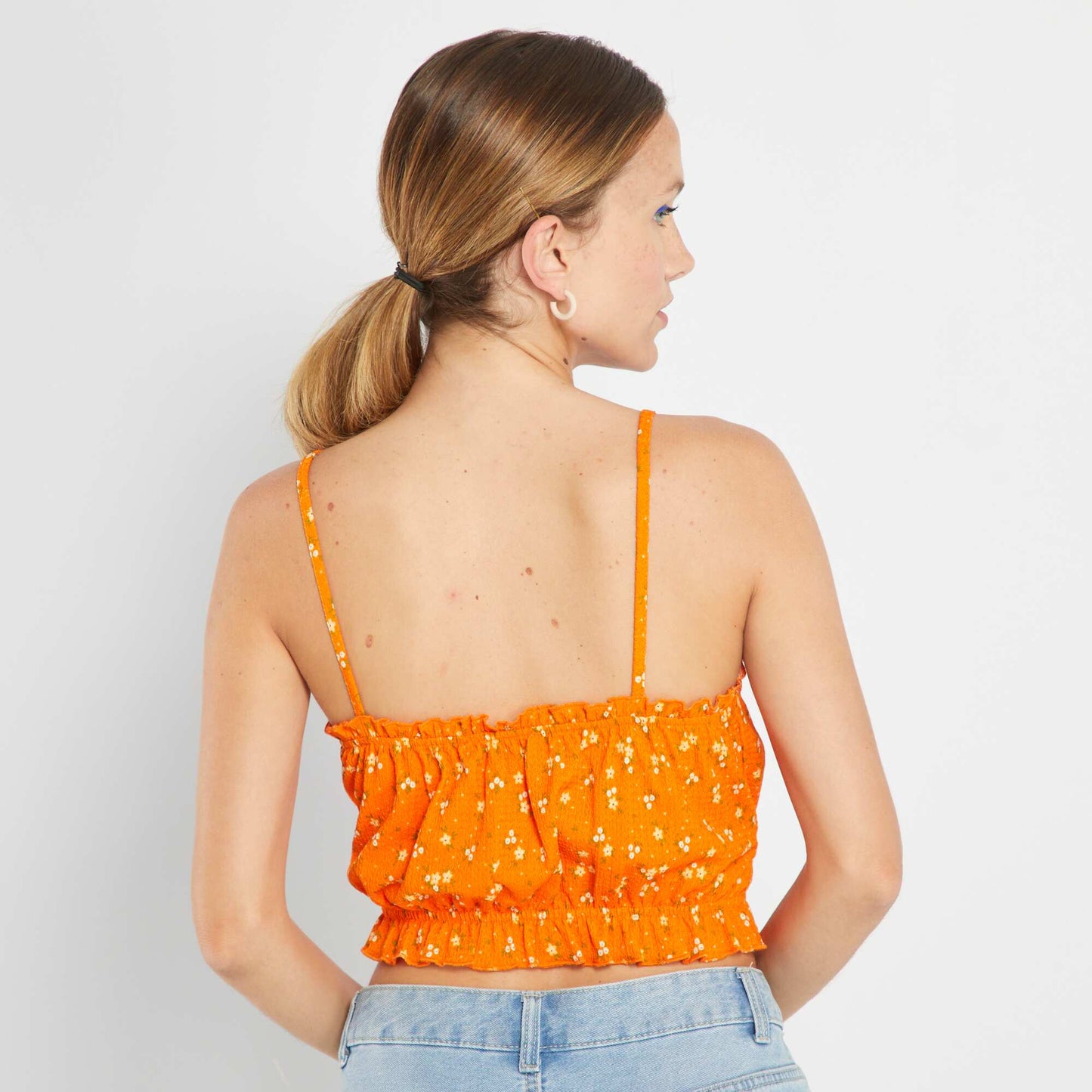 Crop top ORANGE VIB