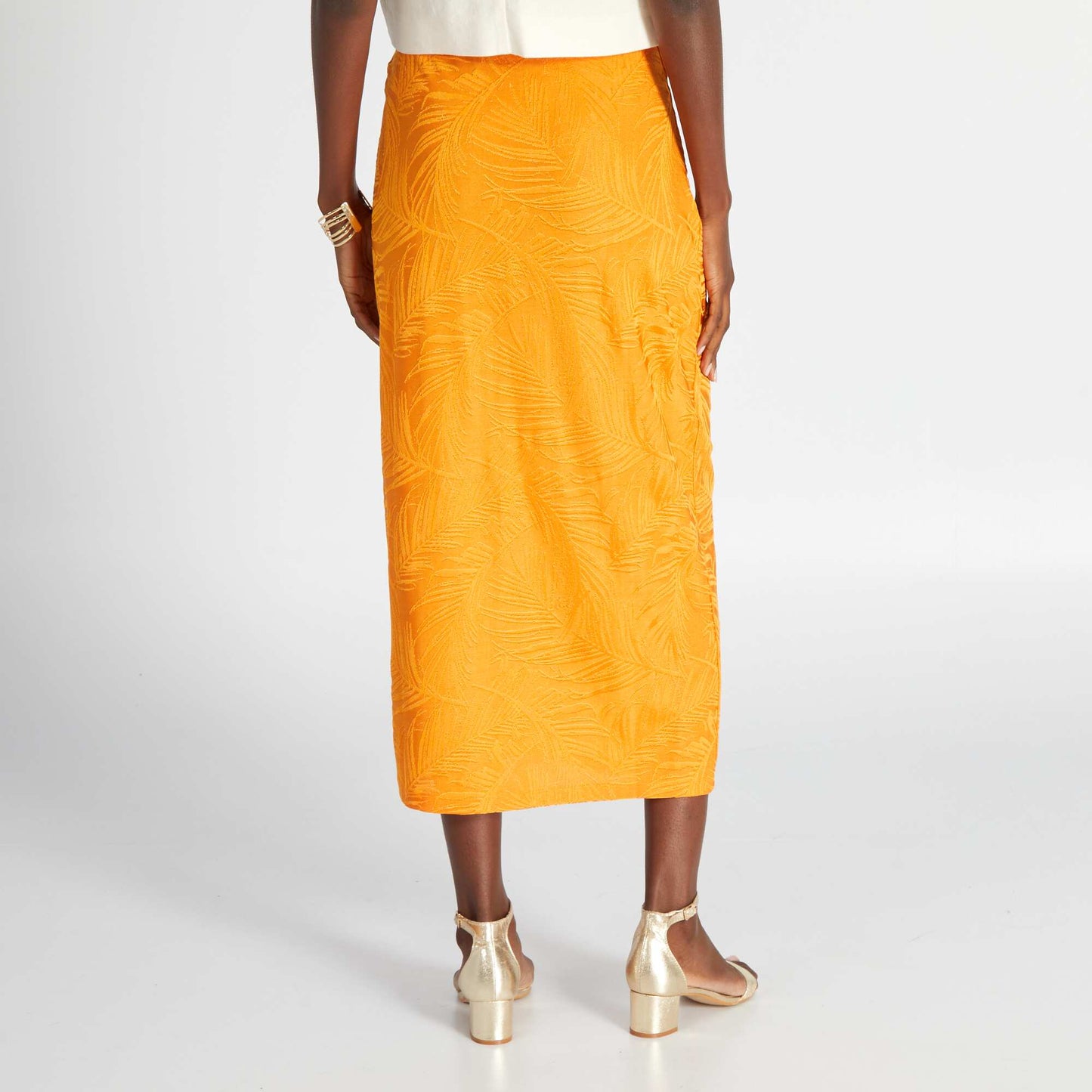 Long skirt ORANGE ACE