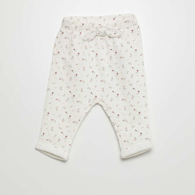 Harem pants WHITE