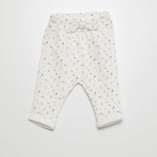 Harem pants WHITE