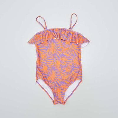 One-piece swimsuit ORANGE